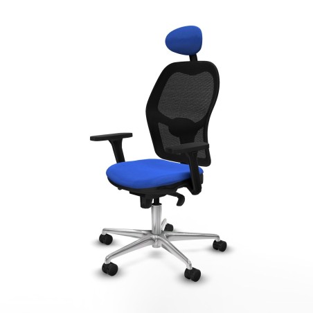 Office Chair with Headrest Jorquera Piqueras y Crespo 3D086N1 Blue