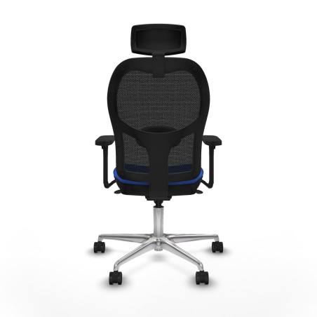 Office Chair with Headrest Jorquera Piqueras y Crespo 3D086N2 Blue