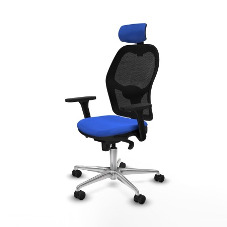 Office Chair with Headrest Jorquera Piqueras y Crespo 3D086N2 Blue