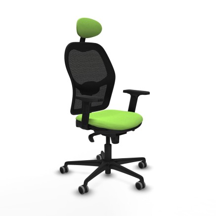 Office Chair with Headrest Jorquera Piqueras y Crespo 2D036G1 Pistachi