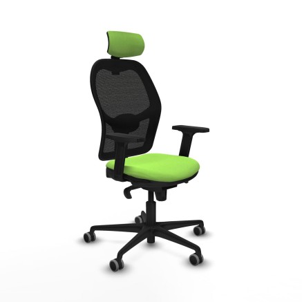Office Chair with Headrest Jorquera Piqueras y Crespo 2D036G2 Pistachi