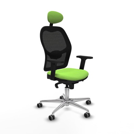 Office Chair with Headrest Jorquera Piqueras y Crespo 2D086G1 Pistachi