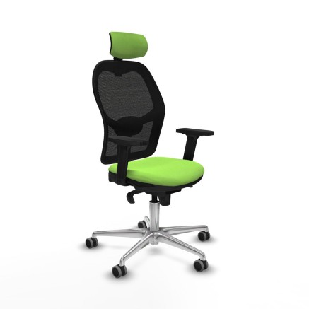 Office Chair with Headrest Jorquera Piqueras y Crespo 2D086G2 Pistachi
