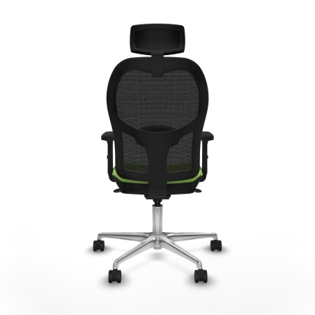 Sedia Ufficio con Poggiatesta Jorquera Piqueras y Crespo 2D086N2 Pista