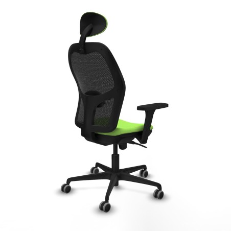 Office Chair with Headrest Jorquera Piqueras y Crespo 3D036G1 Pistachi