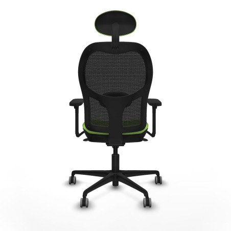 Office Chair with Headrest Jorquera Piqueras y Crespo 3D036G1 Pistachi