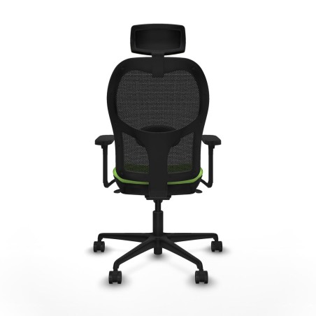 Sedia Ufficio con Poggiatesta Jorquera Piqueras y Crespo 3D036N2 Pista