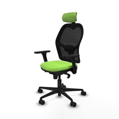 Sedia Ufficio con Poggiatesta Jorquera Piqueras y Crespo 3D036N2 Pista