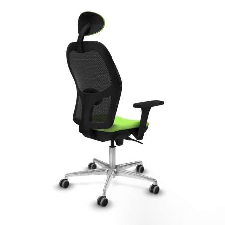 Sedia Ufficio con Poggiatesta Jorquera Piqueras y Crespo 3D086G1 Pista