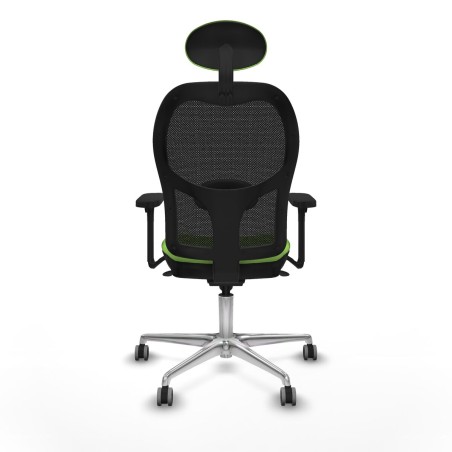 Sedia Ufficio con Poggiatesta Jorquera Piqueras y Crespo 3D086G1 Pista