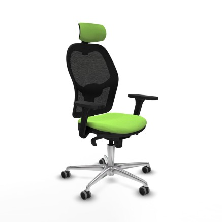 Sedia Ufficio con Poggiatesta Jorquera Piqueras y Crespo 3D086G2 Pista