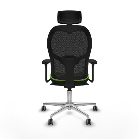 Office Chair with Headrest Jorquera Piqueras y Crespo 3D086G2 Pistachi