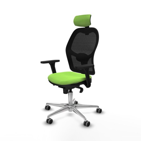 Office Chair with Headrest Jorquera Piqueras y Crespo 3D086G2 Pistachi
