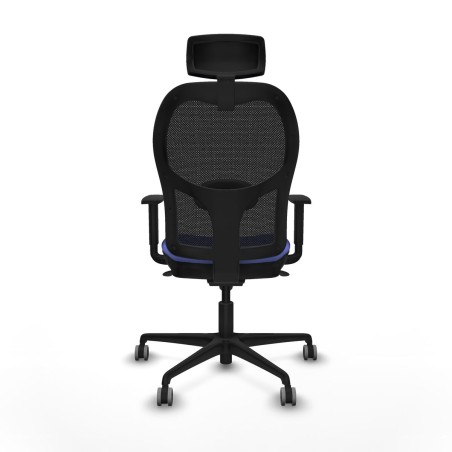 Sedia Ufficio con Poggiatesta Jorquera Piqueras y Crespo 1D036G2 Azzur