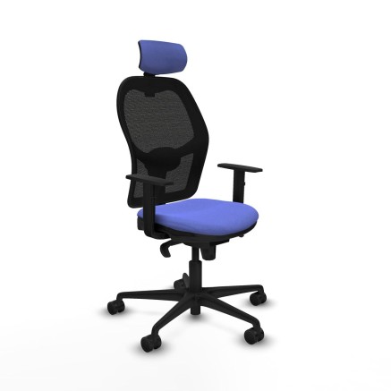 Office Chair with Headrest Jorquera Piqueras y Crespo 1D036N2 Light Bl