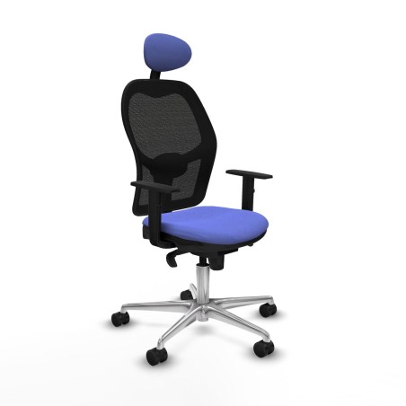 Sedia da Ufficio Piqueras y Crespo 1D086N1 Azzurro Chiaro