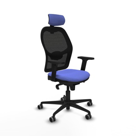 Office Chair with Headrest Jorquera Piqueras y Crespo 2D036G2 Light Bl