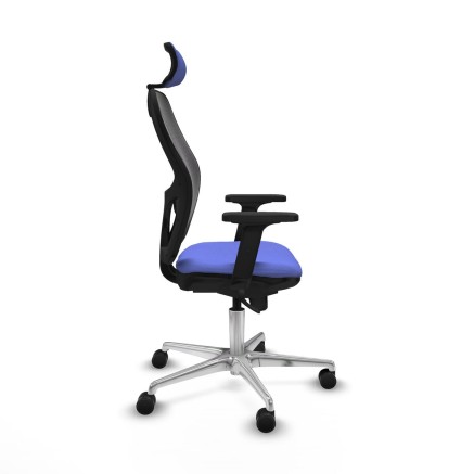Office Chair with Headrest Jorquera Piqueras y Crespo 2D086N2 Light Bl 2