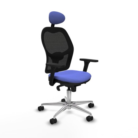 Bürostuhl mit Kopfstütze Jorquera Piqueras y Crespo 3D086N1 Hellblau