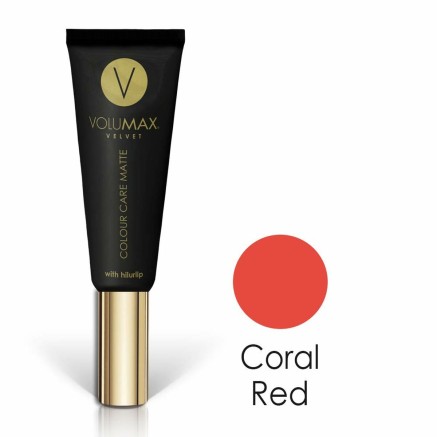Farbiger Lippenbalsam Volumax Coral Red Samt Mattierend 7,5 ml 2