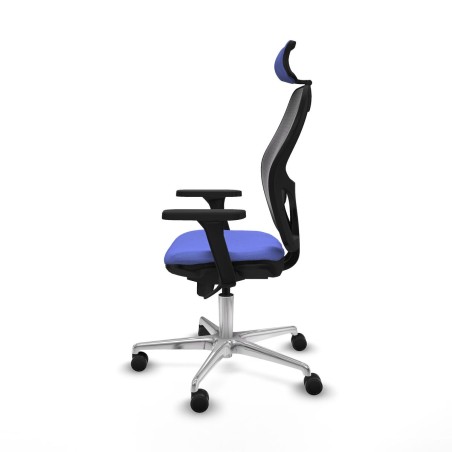 Sedia Ufficio con Poggiatesta Jorquera Piqueras y Crespo 3D086N2 Azzur