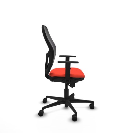 Chaise de Bureau Piqueras y Crespo 1D036N0 Orange Foncé 2