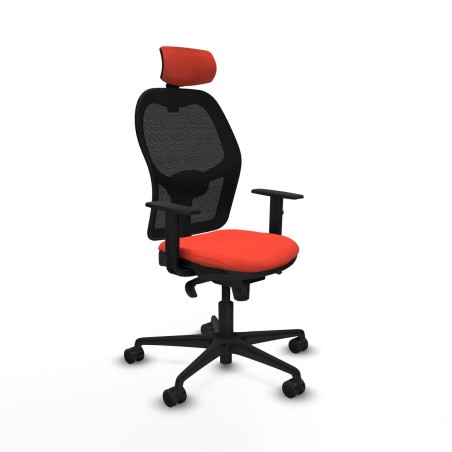 Chaise de Bureau Piqueras y Crespo 1D036N2 Orange Foncé