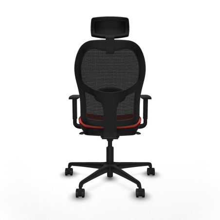 Chaise de Bureau Piqueras y Crespo 1D036N2 Orange Foncé