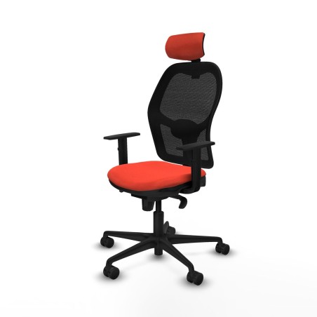 Chaise de Bureau Piqueras y Crespo 1D036N2 Orange Foncé