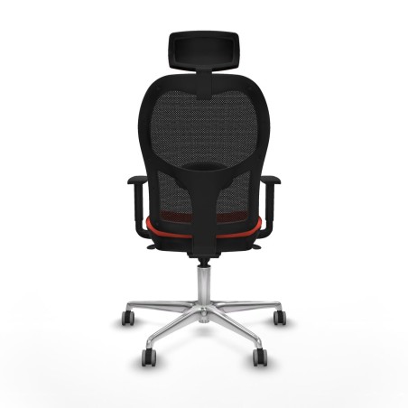 Chaise de Bureau Piqueras y Crespo 1D086G2 Orange Foncé