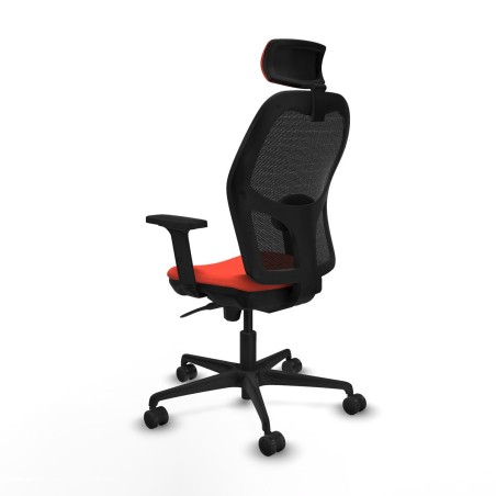 Sedia Ufficio con Poggiatesta Jorquera Piqueras y Crespo 2D036N2 Aranc