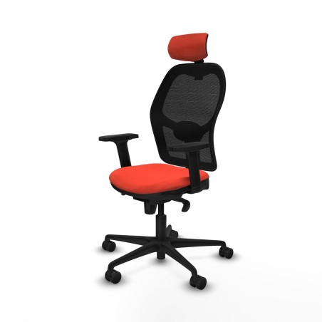 Sedia Ufficio con Poggiatesta Jorquera Piqueras y Crespo 2D036N2 Aranc