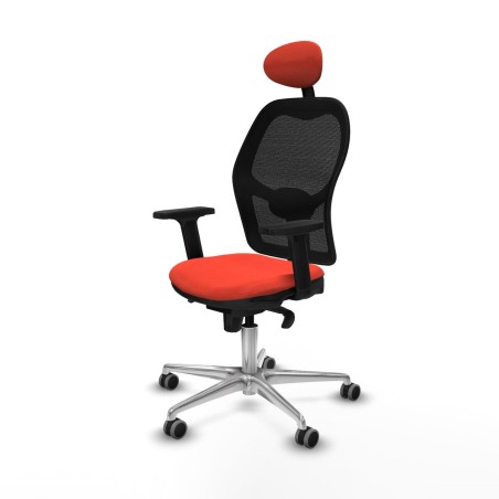 Sedia Ufficio con Poggiatesta Jorquera Piqueras y Crespo 2D086G1 Aranc