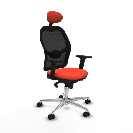 Chaise de Bureau avec Appui-tête Jorquera Piqueras y Crespo 2D086N1 O