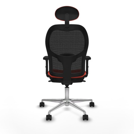Office Chair with Headrest Jorquera Piqueras y Crespo 2D086N1 Dark Ora