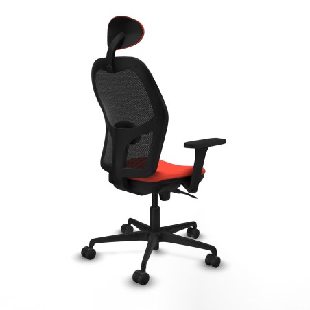 Office Chair with Headrest Jorquera Piqueras y Crespo 3D036N1 Dark Ora
