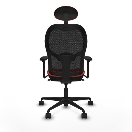 Sedia Ufficio con Poggiatesta Jorquera Piqueras y Crespo 3D036N1 Aranc