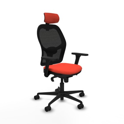 Office Chair with Headrest Jorquera Piqueras y Crespo 3D036N2 Dark Ora