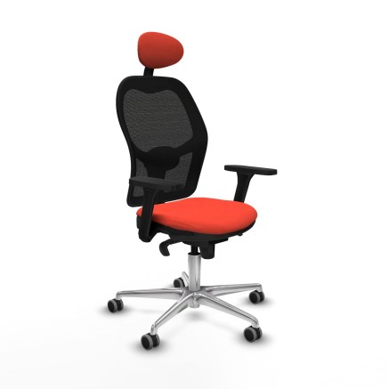 Office Chair with Headrest Jorquera Piqueras y Crespo 3D086G1 Dark Ora