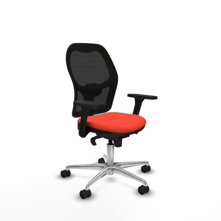 Sedia da Ufficio Jorquera Piqueras y Crespo 3D086N0 Arancione scuro