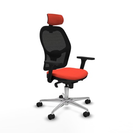 Chaise de Bureau avec Appui-tête Jorquera Piqueras y Crespo 3D086N2 O