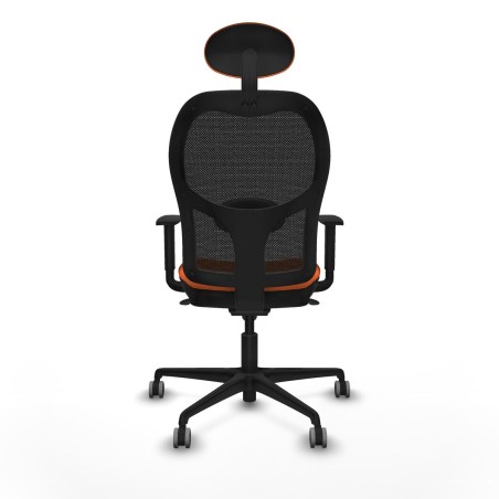 Sedia da Ufficio Piqueras y Crespo 1D036G1 Arancio
