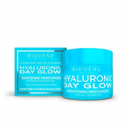 Hydraterende Crème Biovène Hyaluronic Day Glow 50 ml