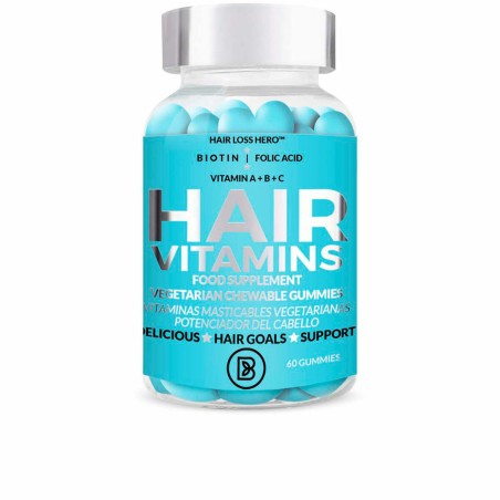 Haaruitval Voedingssupplement Biovène Gummiesnoepjes (60 Stuks)