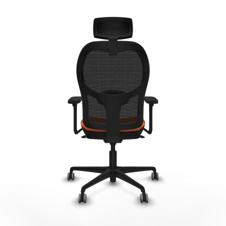 Sedia Ufficio con Poggiatesta Jorquera Piqueras y Crespo 3D036G2 Aranc