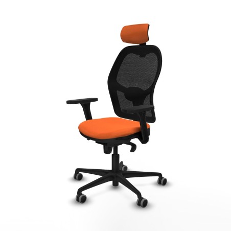 Sedia Ufficio con Poggiatesta Jorquera Piqueras y Crespo 3D036G2 Aranc