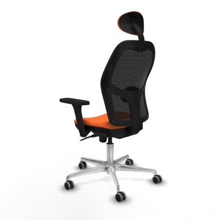 Sedia Ufficio con Poggiatesta Jorquera Piqueras y Crespo 3D086G1 Aranc