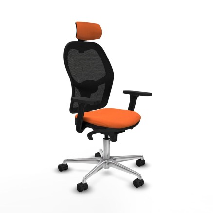 Chaise de Bureau avec Appui-tête Jorquera Piqueras y Crespo 3D086N2 O