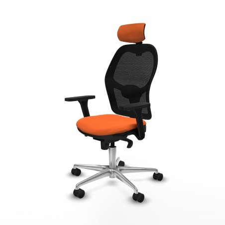 Sedia Ufficio con Poggiatesta Jorquera Piqueras y Crespo 3D086N2 Aranc