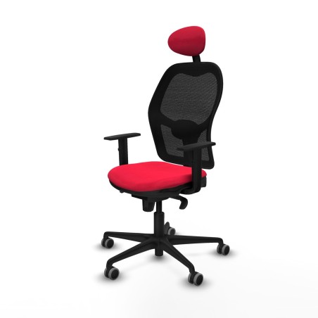 Chaise de Bureau avec Appui-tête Piqueras y Crespo 1D036G1 Rouge